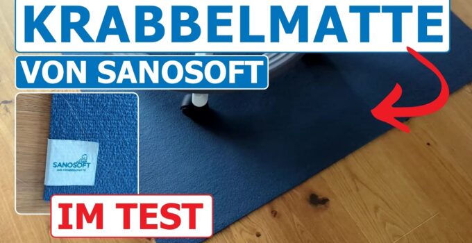 Sanosoft Krabbelmatte Test