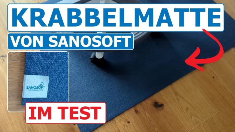 Sanosoft Krabbelmatte Test
