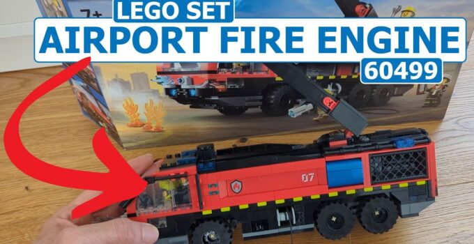 Lego Feuerwehrauto  – Airport Fire Engine (60499)