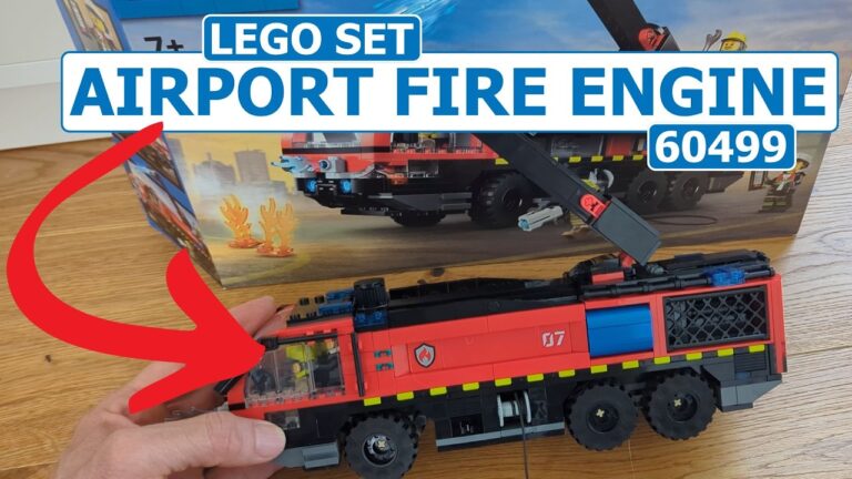 Lego Feuerwehrauto - Airport Fire Engine (60499)