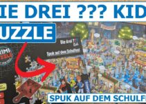 Drei Fragezeichen Kids Junior Puzzle – Spuk auf dem Schulfest