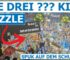 Drei Fragezeichen Kids Junior Puzzle – Spuk auf dem Schulfest