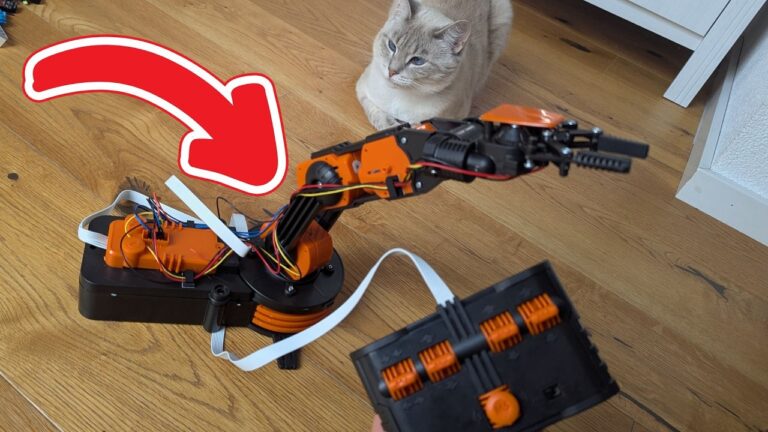 Mein Test: KOSMOS Roboter-Arm für Kinder | MINT Spielzeug