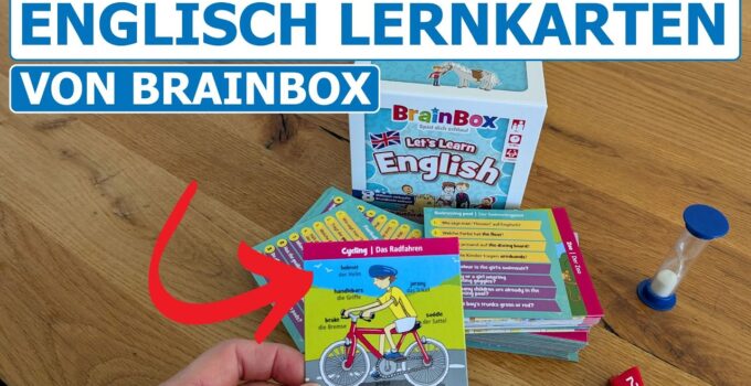 BrainBox Englisch Lernkarten im Check (Let's Learn English)