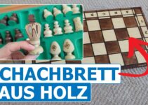 Schachbrett aus Holz im Test