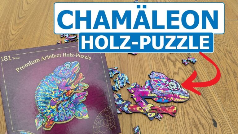 Artefact Premium Camäleon Holz-Puzzle - Meine Meinung